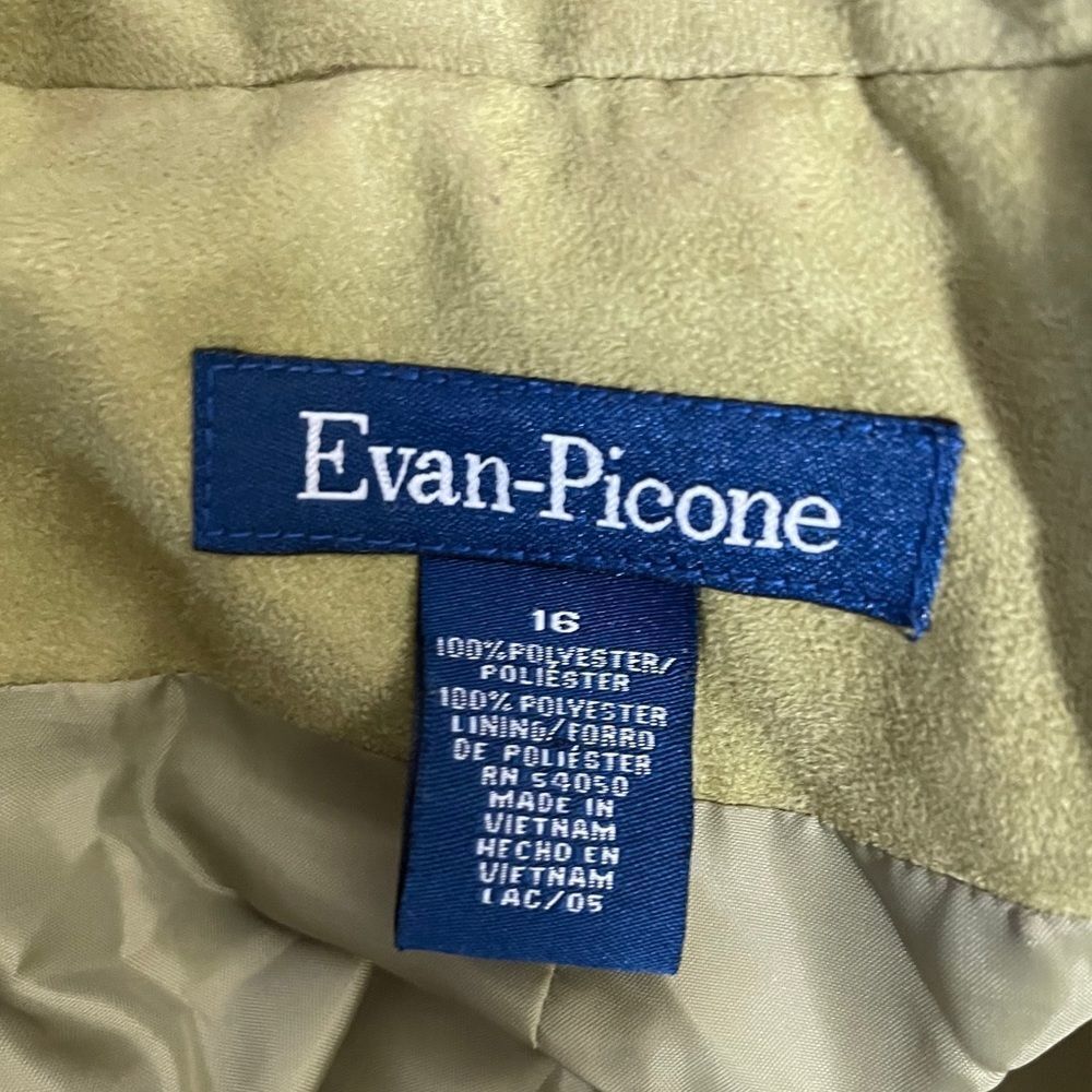 ‎Evan-Picone Chartreuse Jacket - Picture 2 of 8